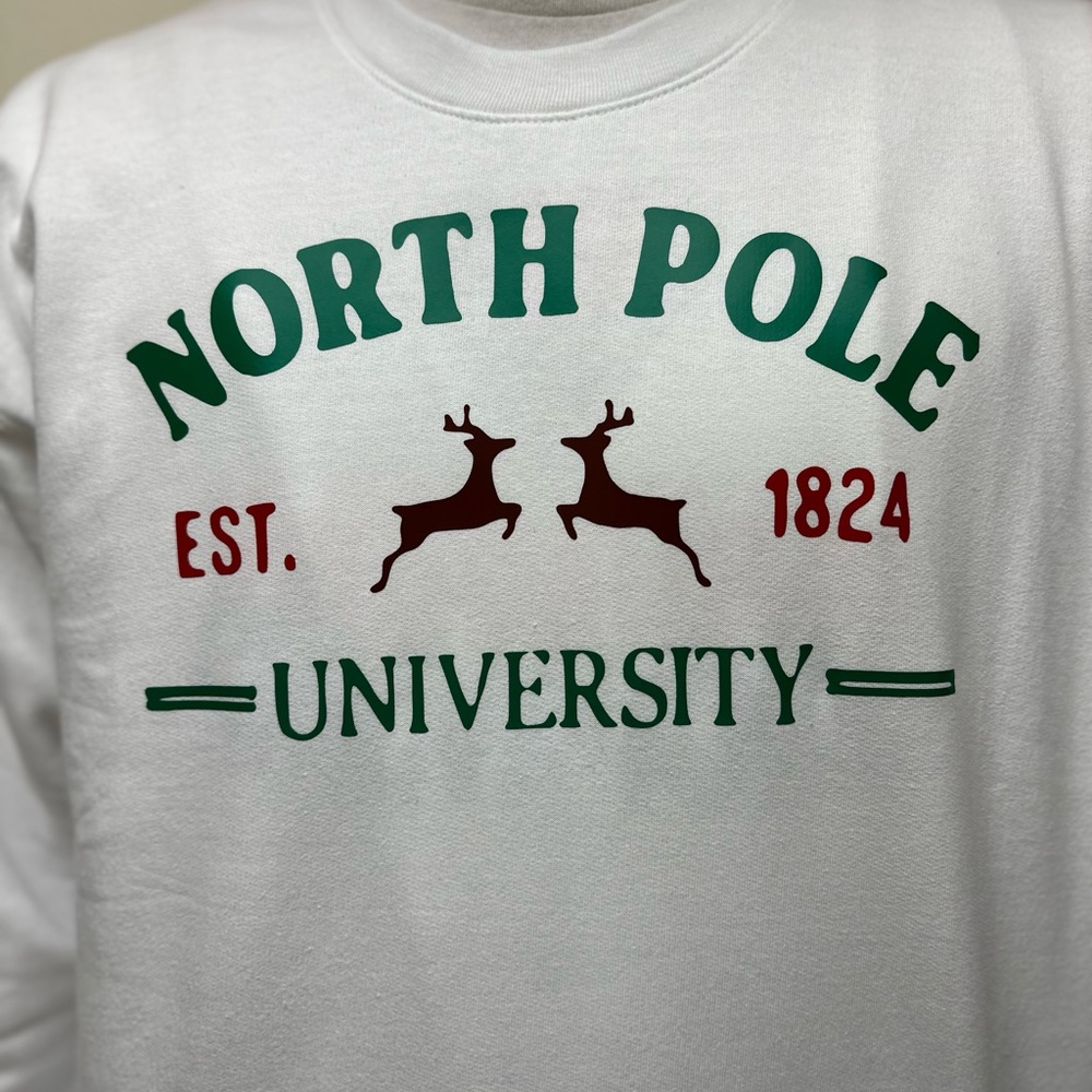 North Pole University Crewneck